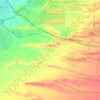 Al Wathbah topographic map, elevation, terrain