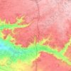 Dosbarrios topographic map, elevation, terrain