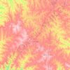 Tupanciretã topographic map, elevation, terrain