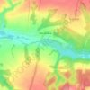 Писаревка topographic map, elevation, terrain