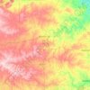 Blanco County topographic map, elevation, terrain