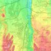 86899 topographic map, elevation, terrain