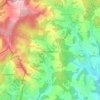 Ober-Liebersbach topographic map, elevation, terrain