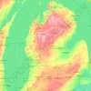 Lower Peninsula topographic map, elevation, terrain