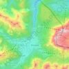 Ehrwald topographic map, elevation, terrain