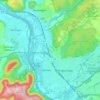 Pachten topographic map, elevation, terrain