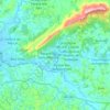 Tiradentes topographic map, elevation, terrain