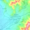 Prilep topographic map, elevation, terrain