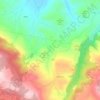 Piešť II topographic map, elevation, terrain
