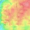 The Orchards topographic map, elevation, terrain