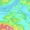 Melk topographic map, elevation, terrain