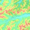 Mombercelli topographic map, elevation, terrain