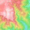 Gorno Dobrenoec topographic map, elevation, terrain