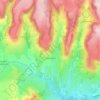 Saint-Pons topographic map, elevation, terrain