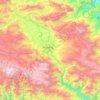 Jayawijaya topographic map, elevation, terrain