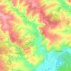Пестречинское сельское поселение topographic map, elevation, terrain