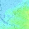 Houtem topographic map, elevation, terrain