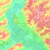 Красночетайский муниципальный округ topographic map, elevation, terrain