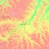 Barra do Corda topographic map, elevation, terrain