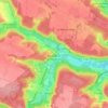 Dampierre-en-Yvelines topographic map, elevation, terrain