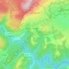 Le Tignet topographic map, elevation, terrain
