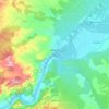 Miravet topographic map, elevation, terrain