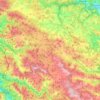 Cajetina Municipality topographic map, elevation, terrain