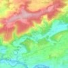 Kirchen topographic map, elevation, terrain