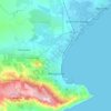 Феодосия topographic map, elevation, terrain