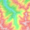 Gramais topographic map, elevation, terrain
