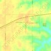 Russell topographic map, elevation, terrain