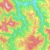 Ottone topographic map, elevation, terrain
