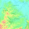 Chalma topographic map, elevation, terrain