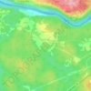 Glavica topographic map, elevation, terrain