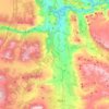 Jarafuel topographic map, elevation, terrain