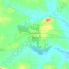 Black Springs topographic map, elevation, terrain