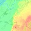 Municipio de Colonia Carolina topographic map, elevation, terrain