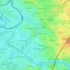 Mandaluyong topographic map, elevation, terrain