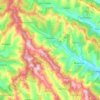 Plopana topographic map, elevation, terrain