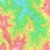 Vernante topographic map, elevation, terrain