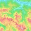 Prags - Braies topographic map, elevation, terrain