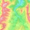 Saint-Disdier topographic map, elevation, terrain