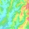 Vugrišinec topographic map, elevation, terrain
