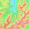 Oberstdorf topographic map, elevation, terrain