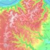 Petrovo Selo topographic map, elevation, terrain