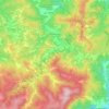 Pontinvrea topographic map, elevation, terrain