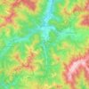 Liptovská Osada topographic map, elevation, terrain