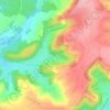 Rimlingen topographic map, elevation, terrain