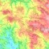 Münzkirchen topographic map, elevation, terrain