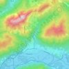Ardning topographic map, elevation, terrain